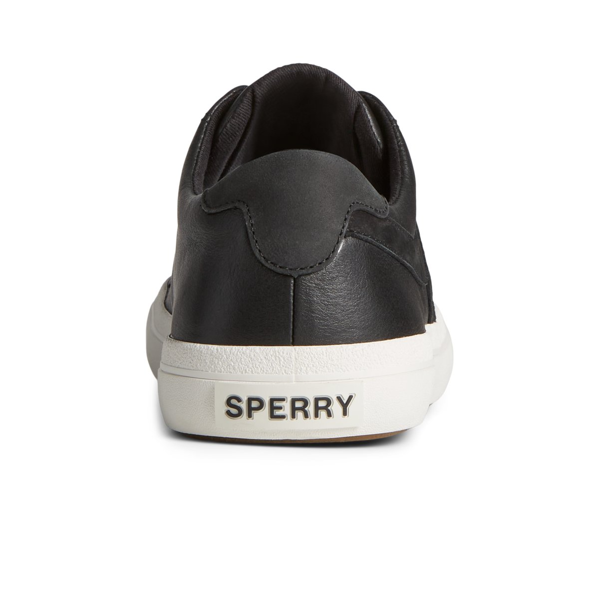 Sperry Sandy Leather Sneaker Black | IPBUKT-198