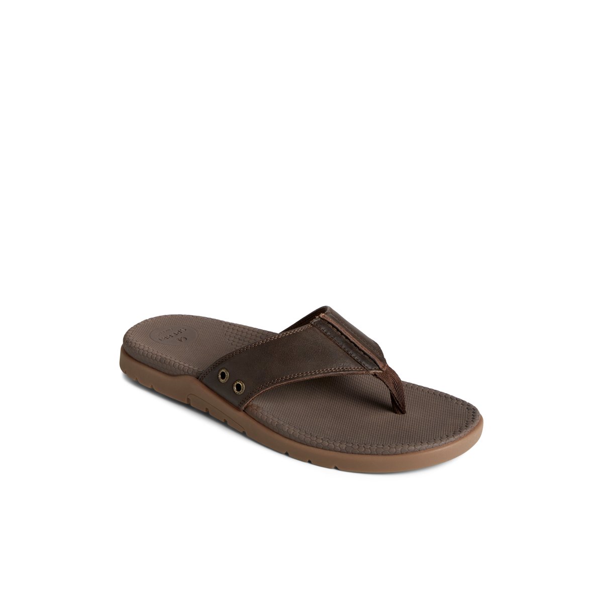 Sperry Santa Cruz II Thong Sandal Brown | LDRVTO-528