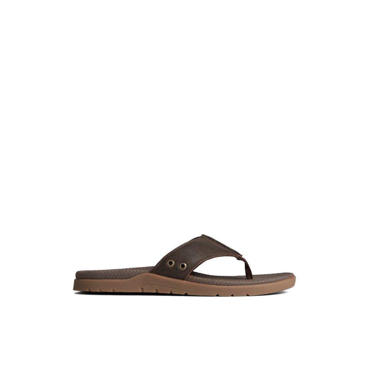 Sperry Santa Cruz II Thong Sandal Brown | LDRVTO-528