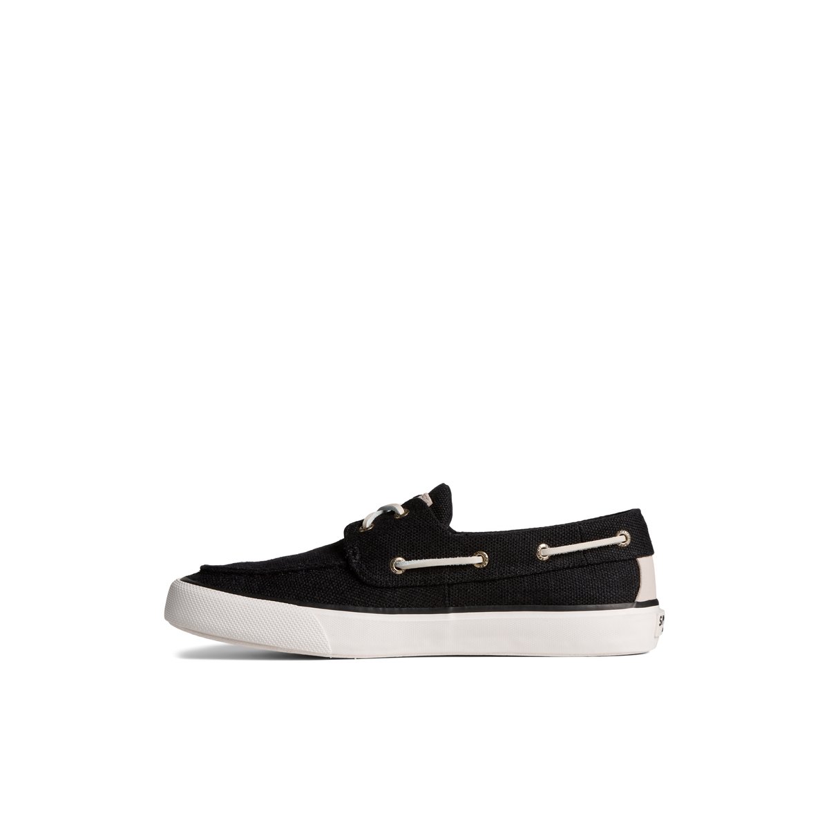 Sperry SeaCycled Bahama II Baja Sneaker Black | EGNDRA-580