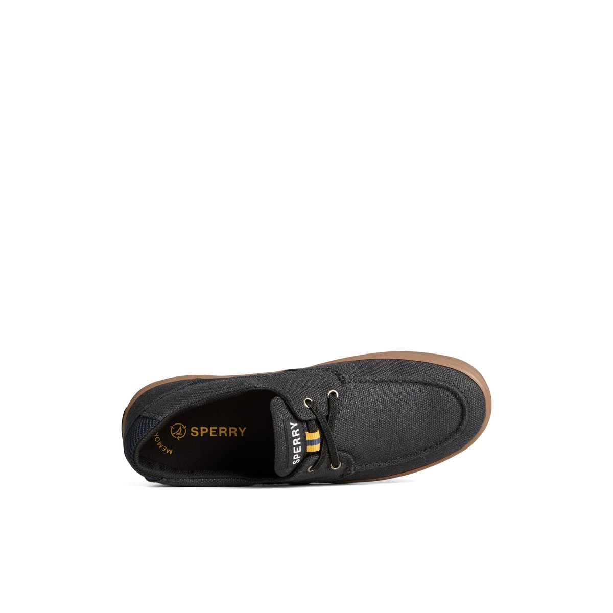 Sperry SeaCycled Bowery Sneaker Black | DOVQKM-613