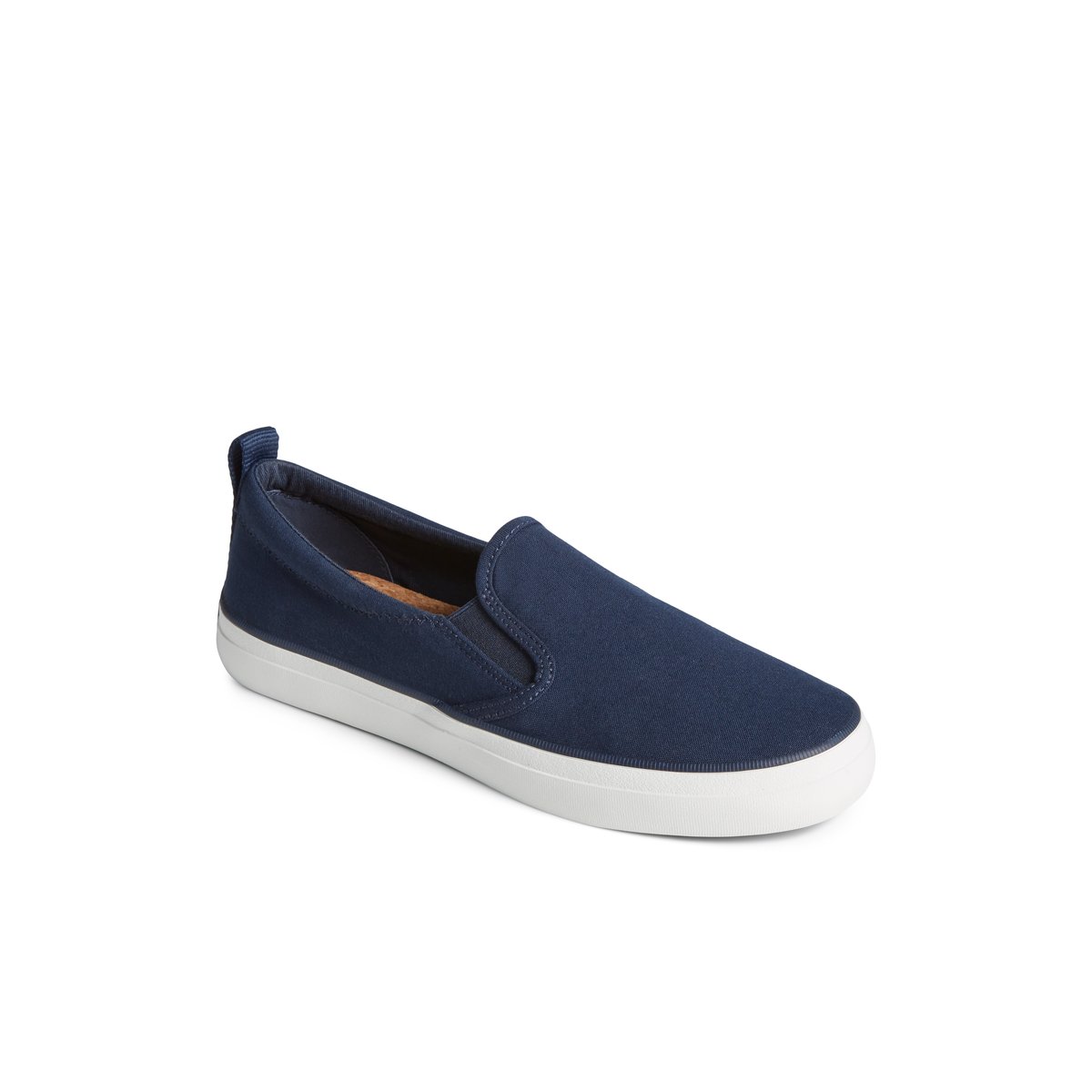 Sperry SeaCycled Crest Twin Gore Canvas Sneaker Navy | EGZQVK-968