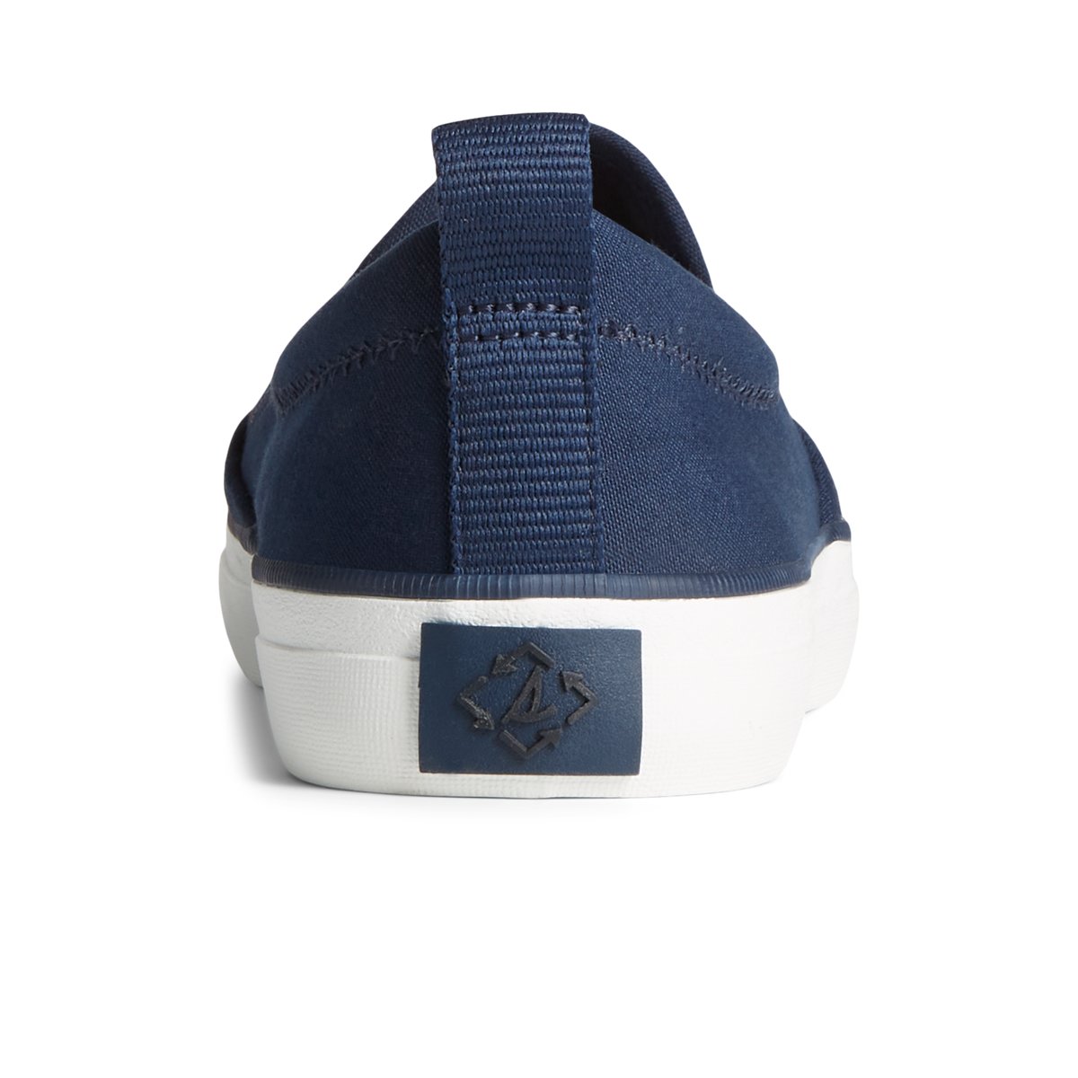 Sperry SeaCycled Crest Twin Gore Canvas Sneaker Navy | EGZQVK-968