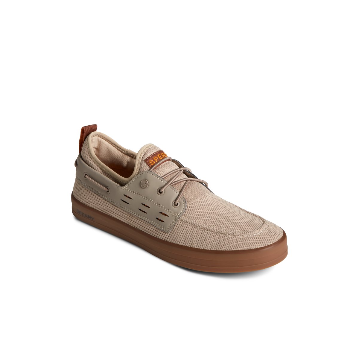 Sperry SeaCycled Fairlead Boat Sneaker Beige | YUQTEA-156