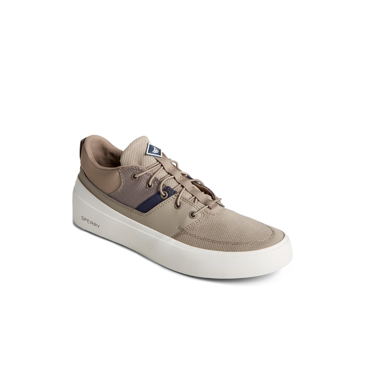 Sperry SeaCycled Fairlead Sneaker Beige | NLZUTO-532