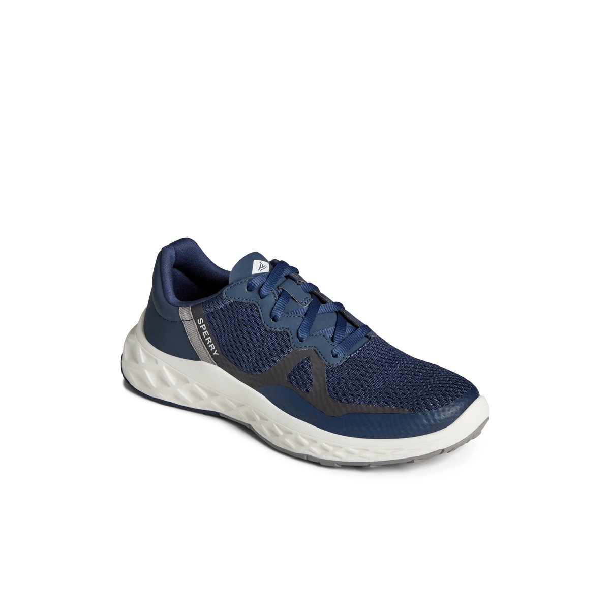 Sperry SeaCycled Headsail Sneaker Navy | TVQUBG-267