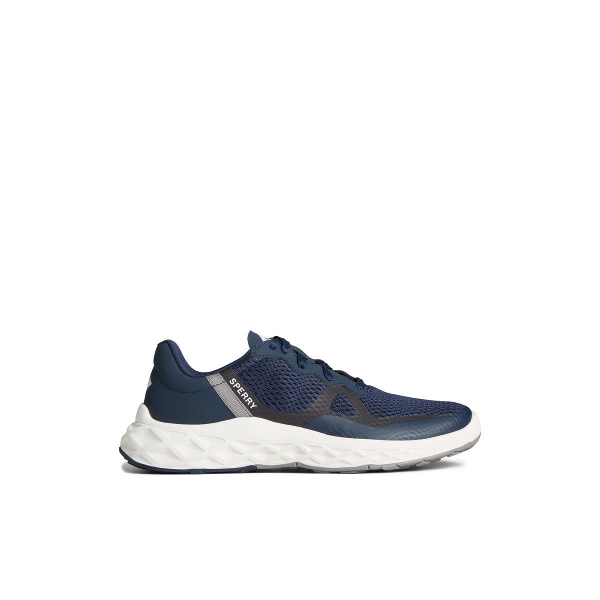 Sperry SeaCycled Headsail Sneaker Navy | TVQUBG-267