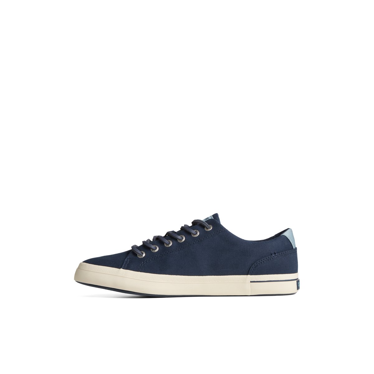 Sperry SeaCycled Striper II Textile Sneaker Navy | JVQCRF-645