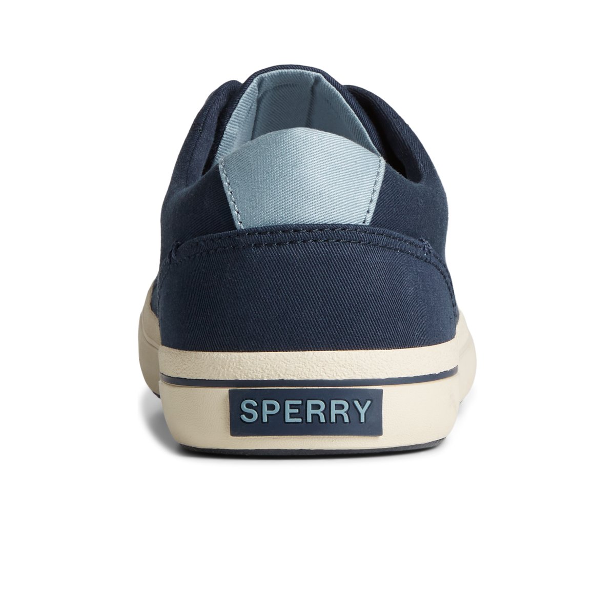 Sperry SeaCycled Striper II Textile Sneaker Navy | JVQCRF-645