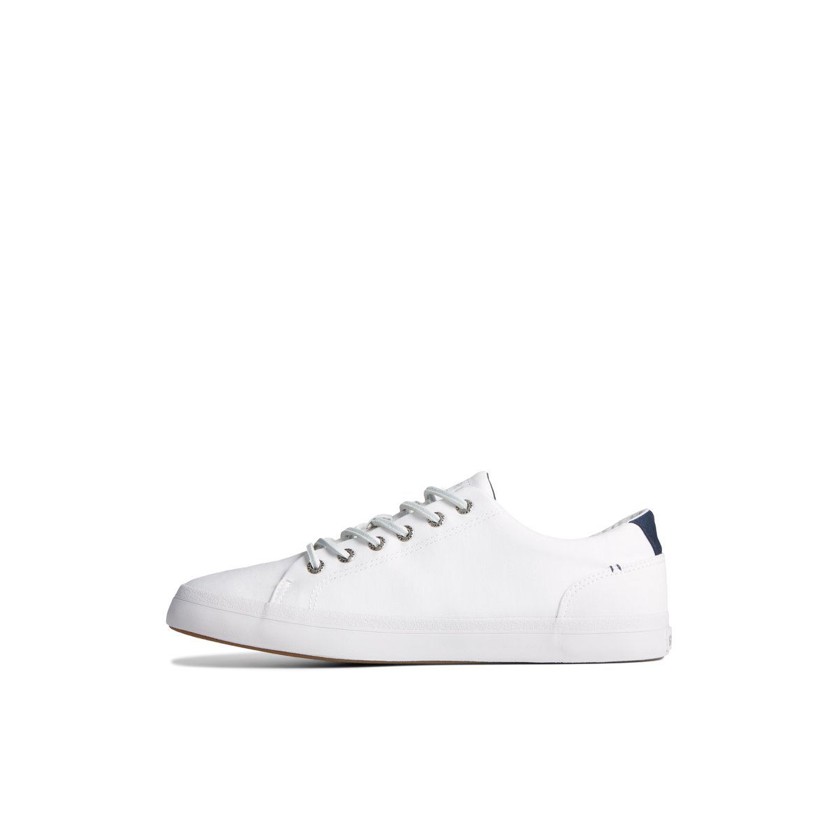 Sperry SeaCycled Striper II Textile Sneaker White | OSBCQU-753