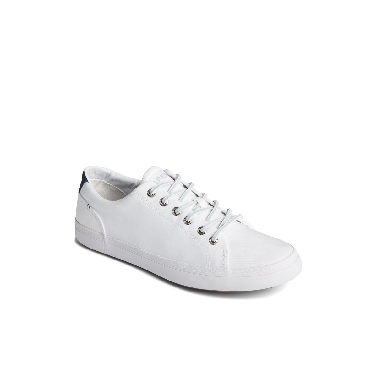 Sperry SeaCycled Striper II Textile Sneaker White | OSBCQU-753