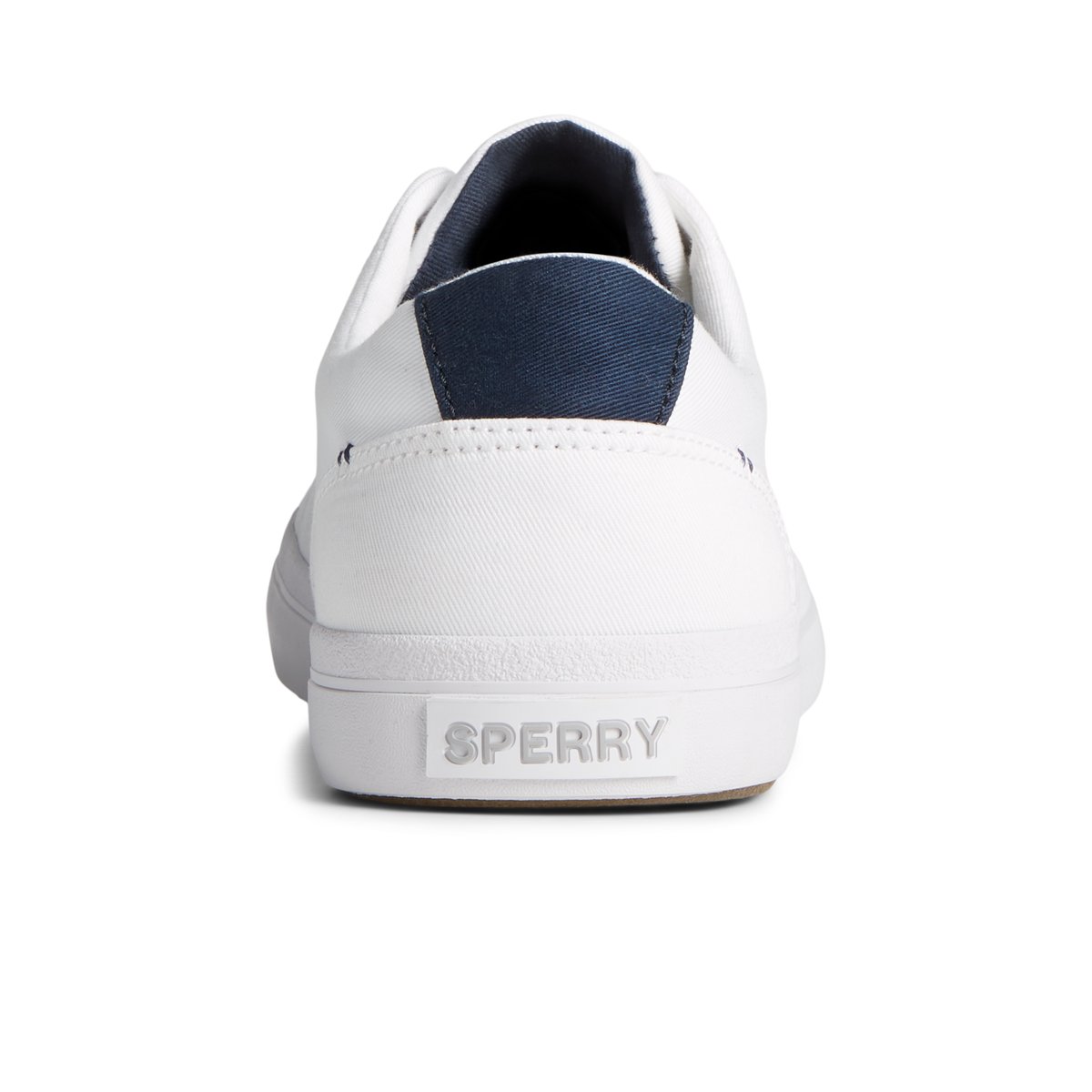 Sperry SeaCycled Striper II Textile Sneaker White | OSBCQU-753