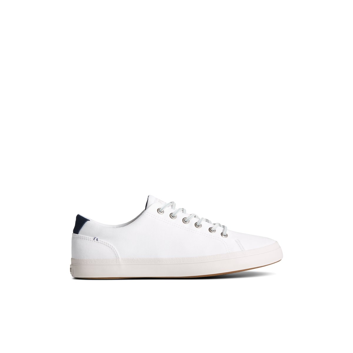 Sperry SeaCycled Striper II Textile Sneaker White | OSBCQU-753