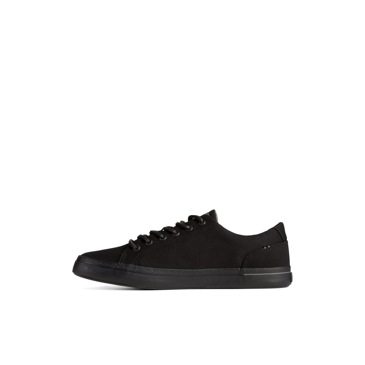 Sperry SeaCycled Striper II Textile Sneaker Black | CRFUBN-958