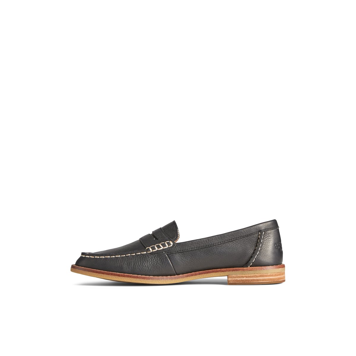 Sperry Seaport Penny Leather Loafer Black | RQIBKP-281