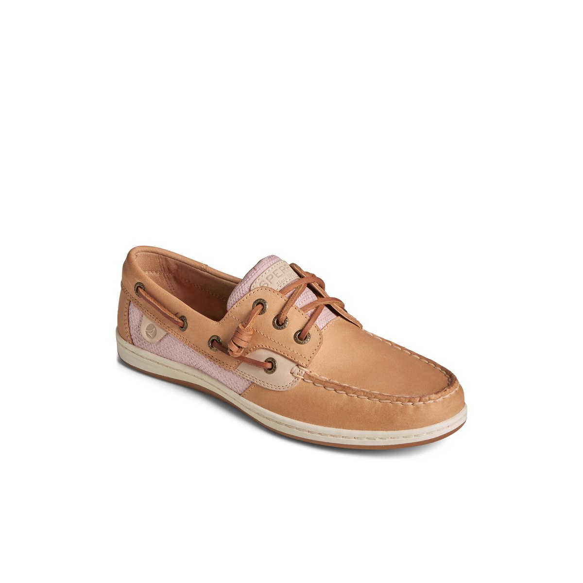 Sperry Songfish Jacquard Boat Shoe Beige | ALECNG-083