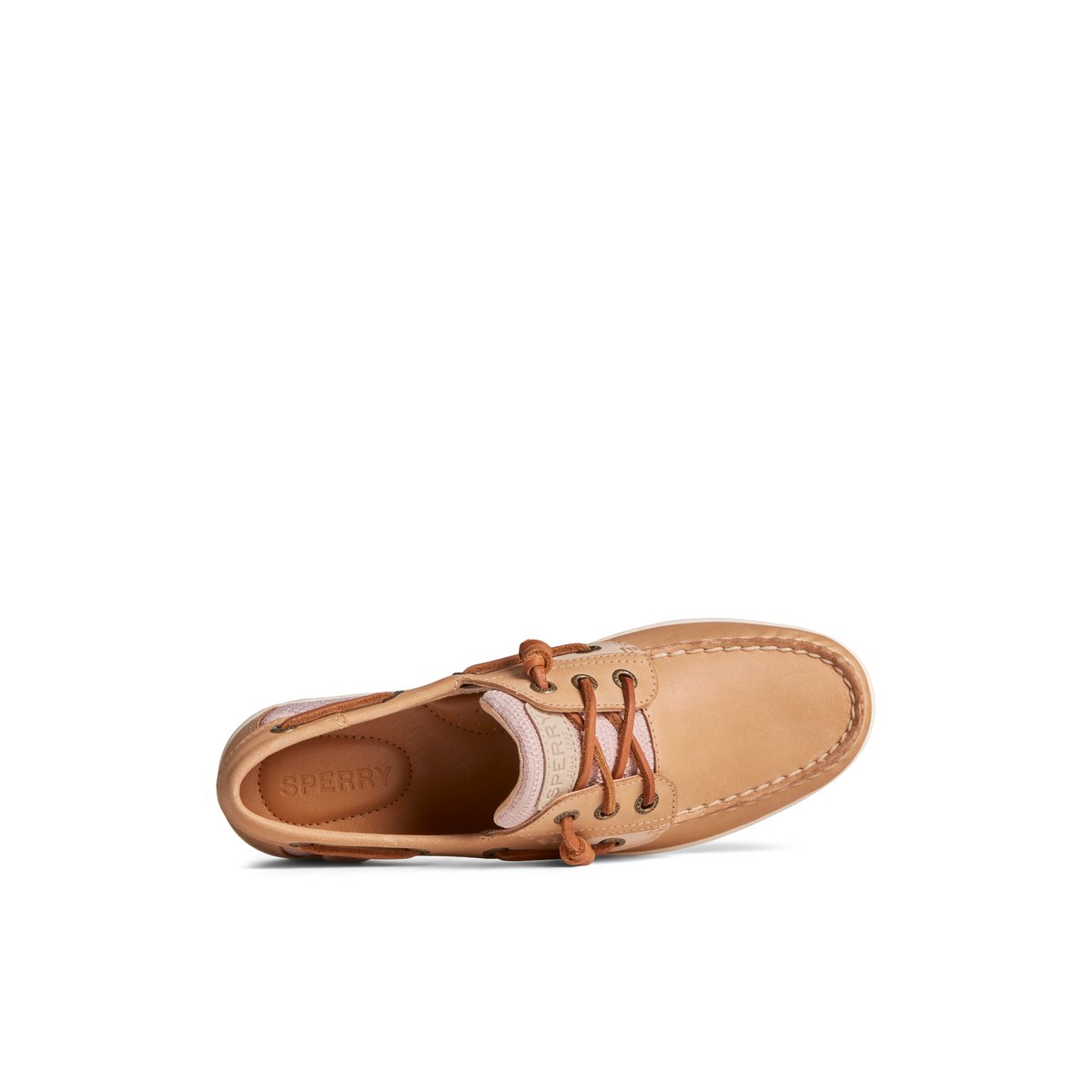 Sperry Songfish Jacquard Boat Shoe Beige | ALECNG-083