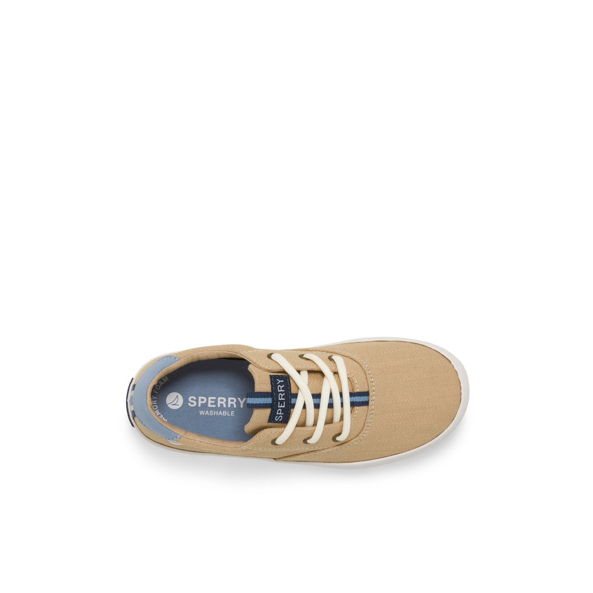 Sperry Spinnaker Washable Sneaker Khaki | BZMKOY-139