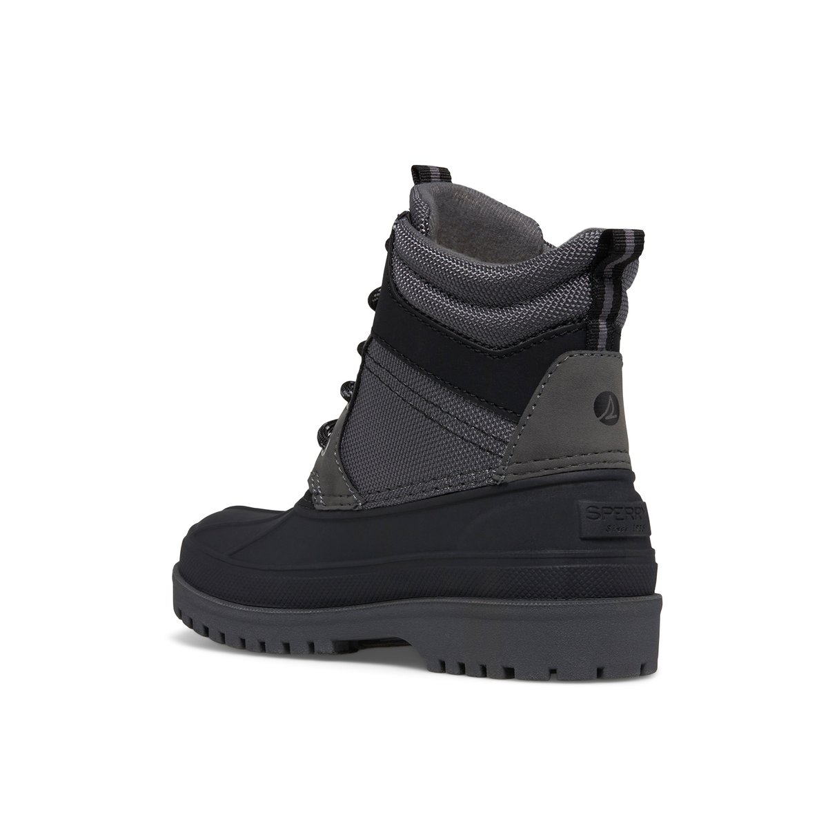 Sperry Storm Hopper Boot Black | LCKJID-752