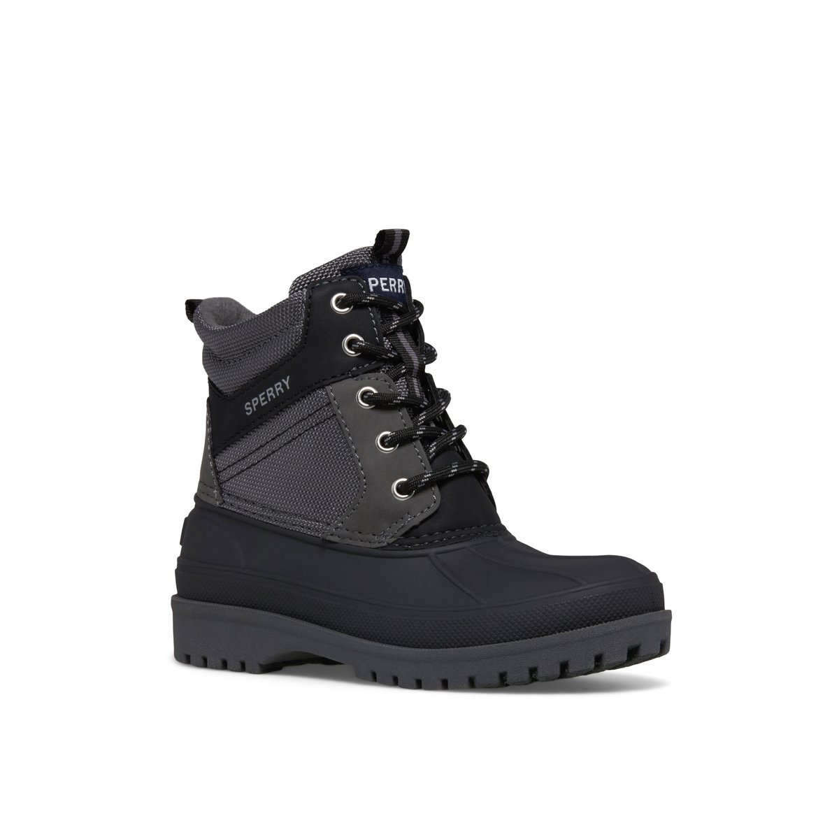 Sperry Storm Hopper Boot Black | LCKJID-752