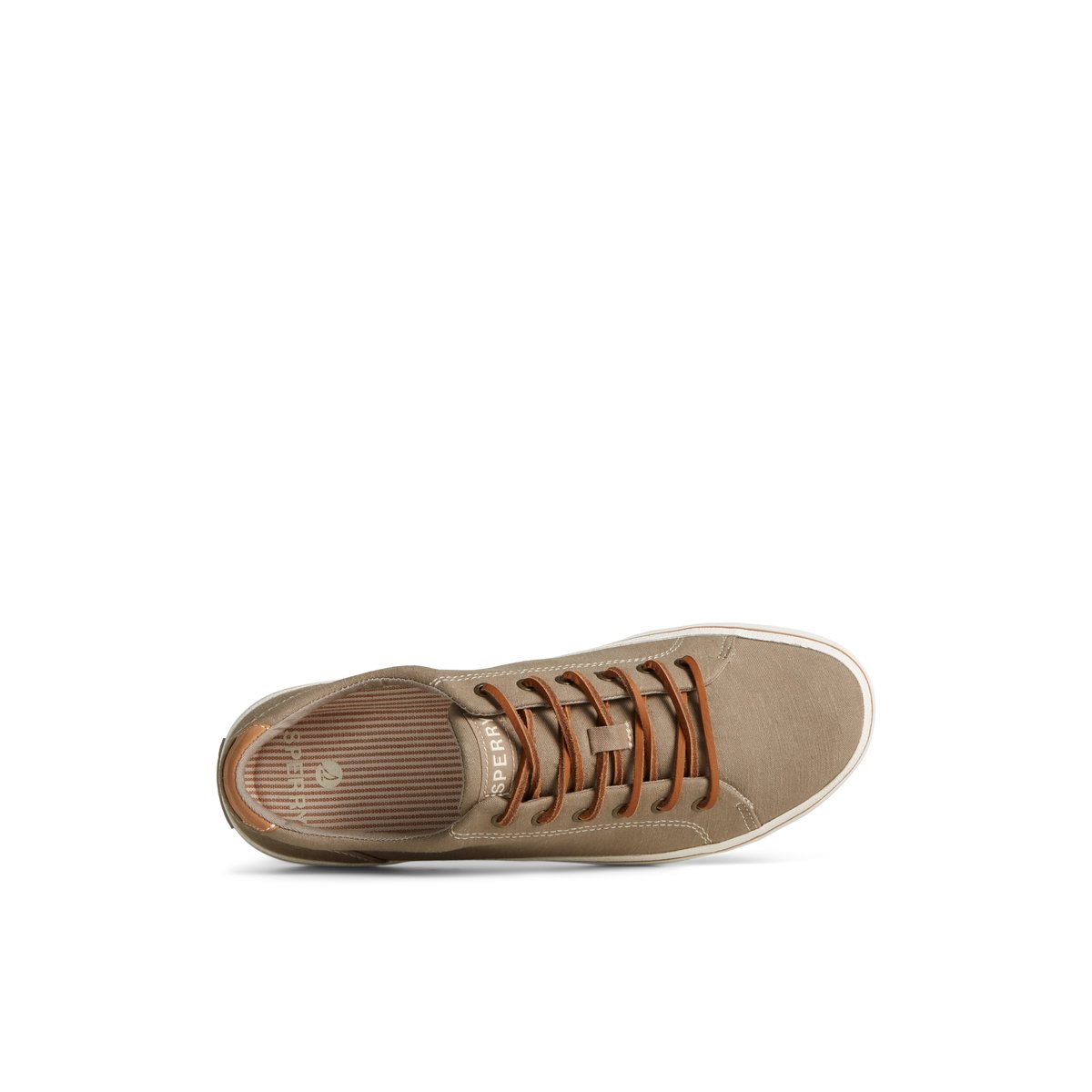 Sperry Striper II Linen LTT Sneaker Beige | RDCYPO-951