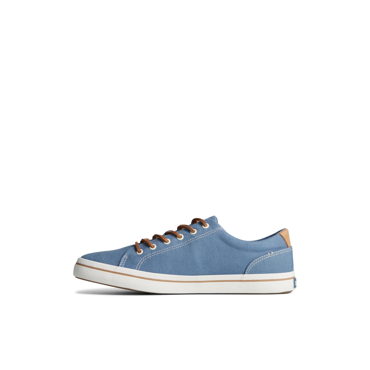 Sperry Striper II Linen LTT Sneaker Blue | YDMOFA-651