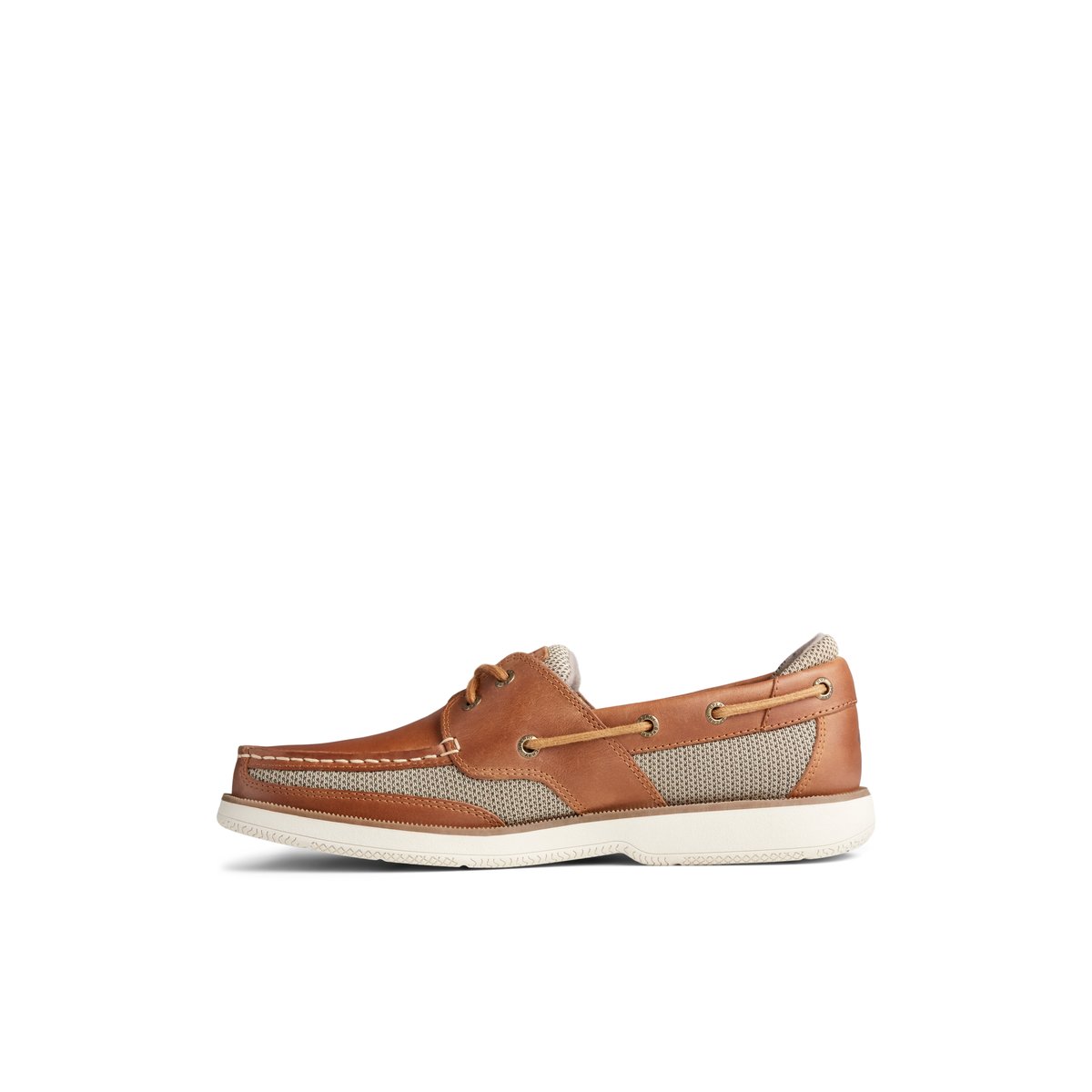 Sperry Surveyor 2-Eye Boat Shoe Beige | VCDXBW-591