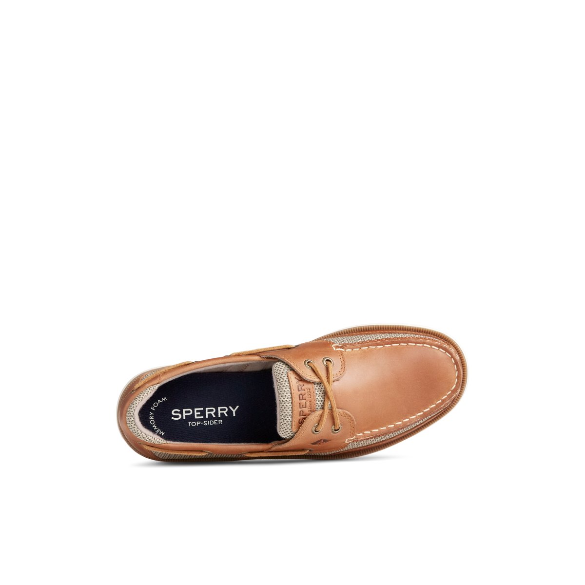 Sperry Surveyor 2-Eye Boat Shoe Beige | VCDXBW-591