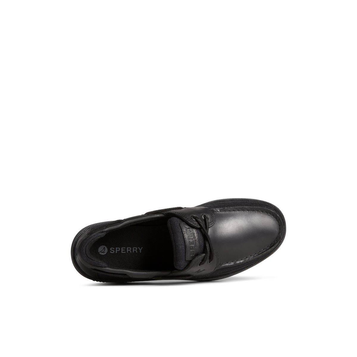 Sperry Surveyor 2-Eye Boat Shoe Black | MRWETB-738