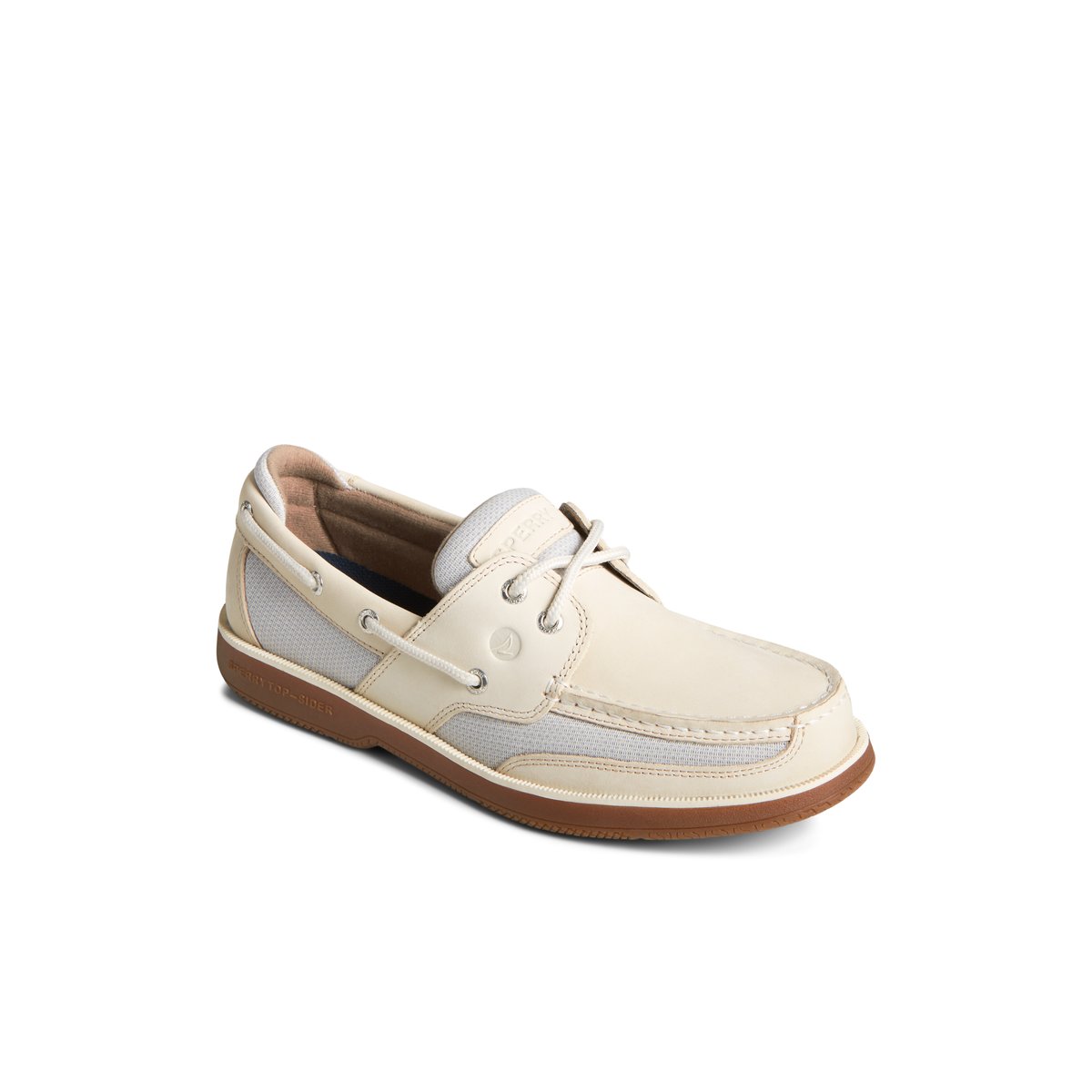 Sperry Surveyor 2-Eye Boat Shoe White | LTBHEW-901