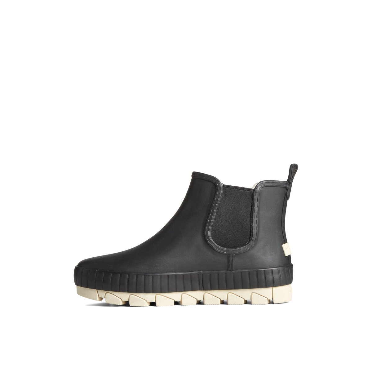 Sperry Torrent Chelsea Matte Waterproof Rain Boot Black | VEQAHY-408