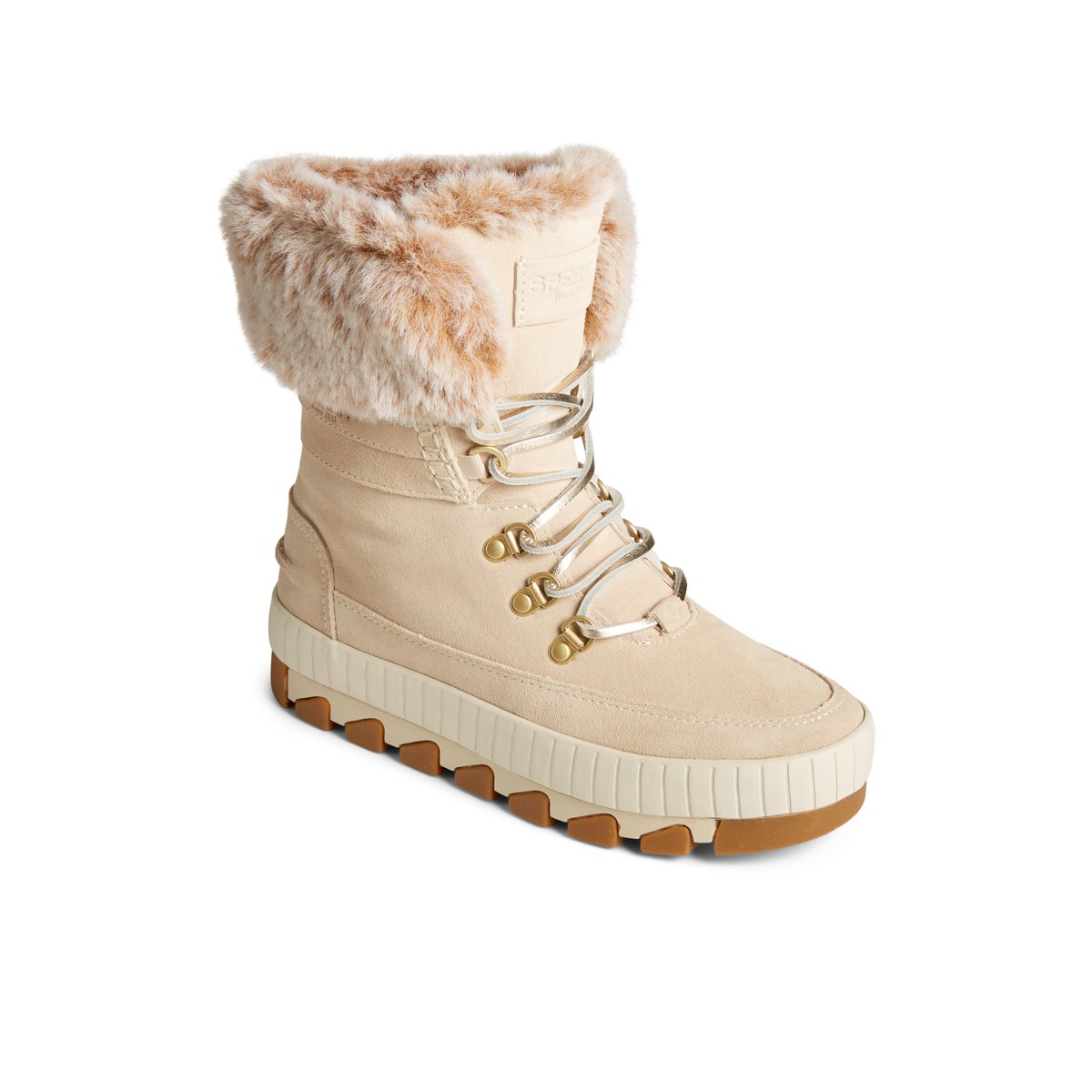 Sperry Torrent Lace Up Boot Beige | NAEKBJ-306