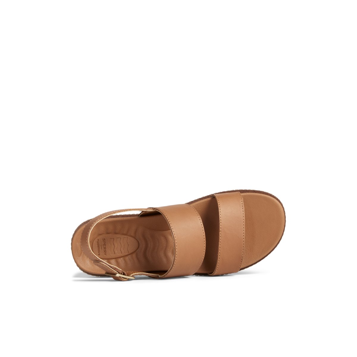 Sperry Waveside PLUSHWAVE Backstrap Sandal Beige | AMDCYV-603